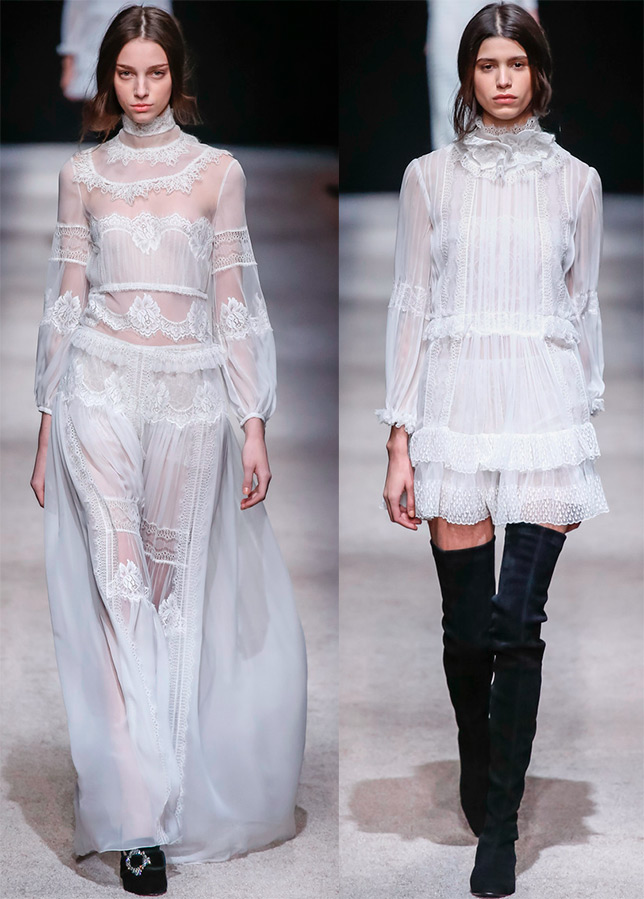 Alberta Ferretti Robes Blanches