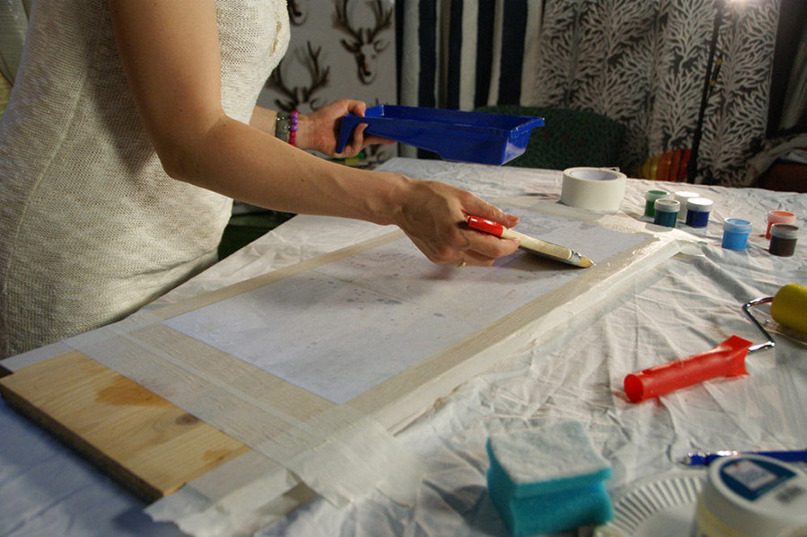 panneau de bricolage - master class