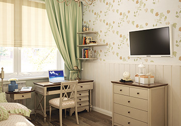 Comment préparer une chambre pour un étudiant - conseils de designers