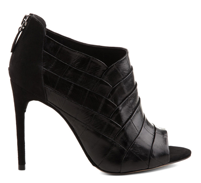 Bottines à bout ouvert