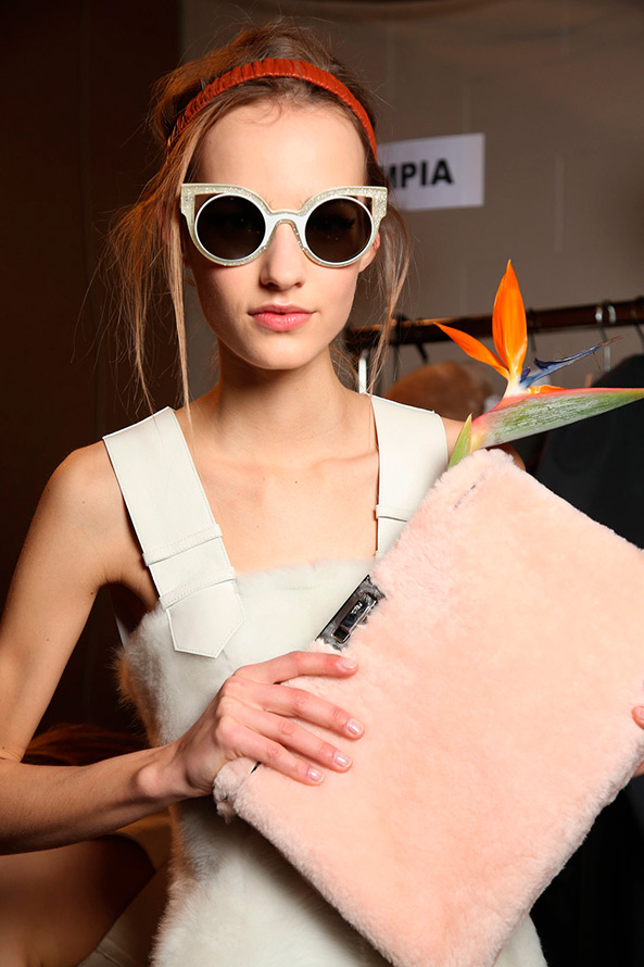 Accessoires en fourrure Fendi