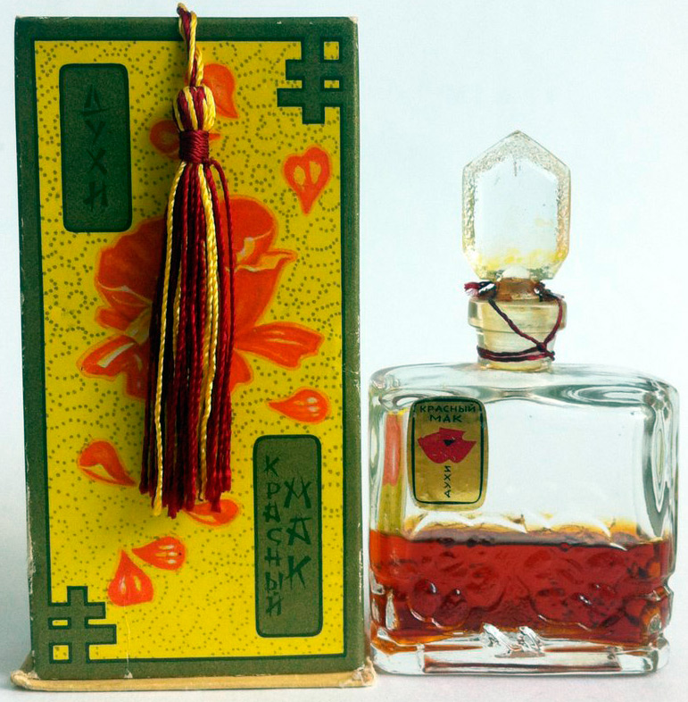Parfum Coquelicot rouge - un parfum d'URSS