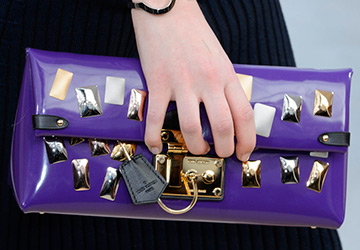 Accessoires violets et lilas