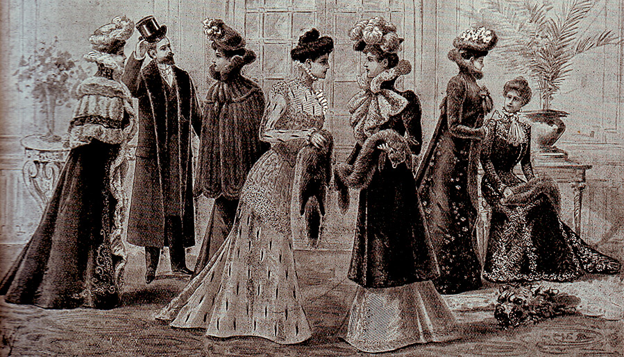 Mode et style dans les années 1900 - style moderne
