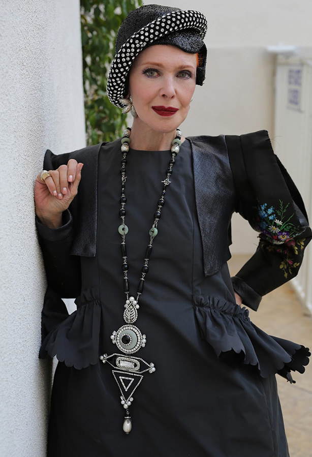 Belle photo de femme âgée