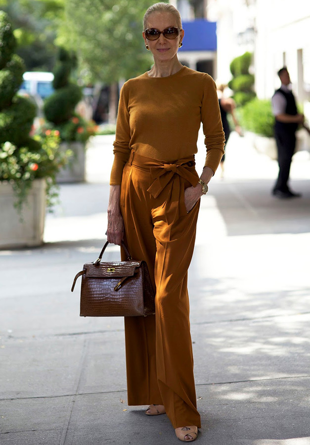 Belle photo de femme âgée