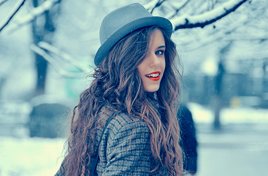 Soins des cheveux en automne et en hiver