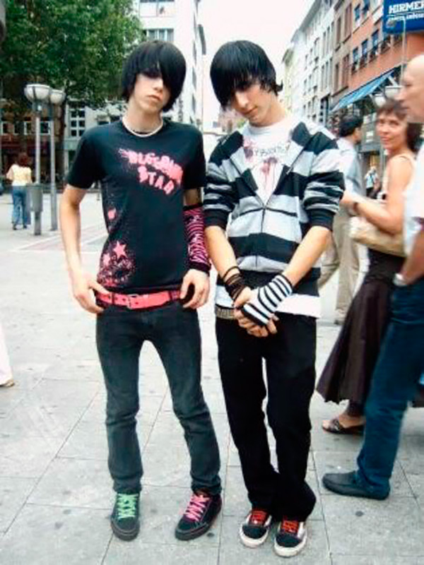Style de sous-culture emo