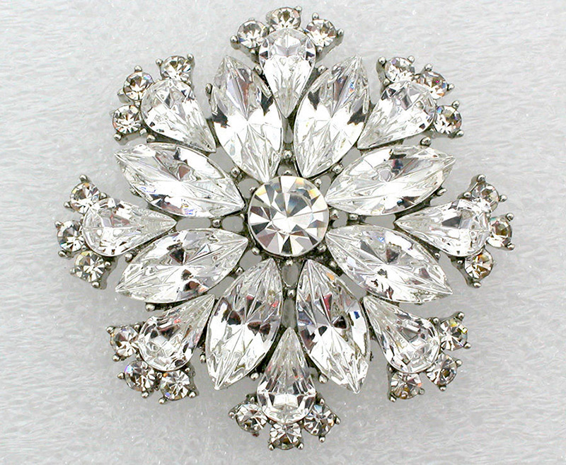 Broche flocon de neige