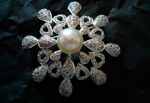 Bijoux de neige et bijoux de glace