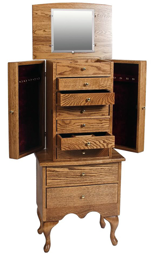 Boîte à bijoux de sol