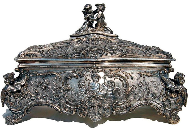 Boîte à bijoux ancienne