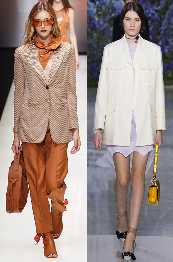 blazers et vestes printemps-été 2026