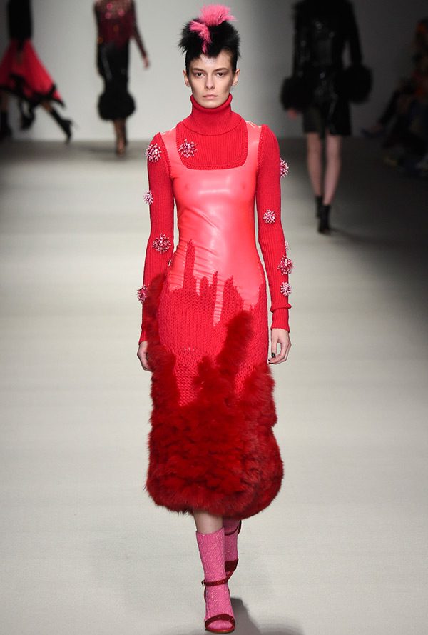 Robe chaude pour le nouvel an