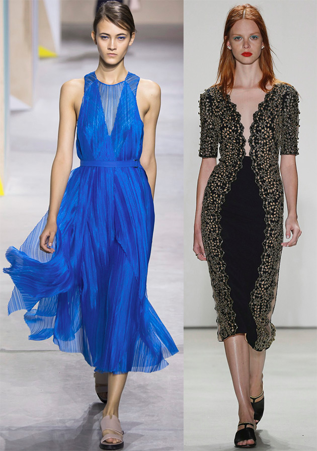 Tendance de la mode décolleté profond