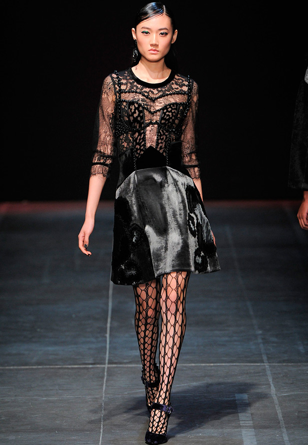 Robes transparentes pour l'hiver 2026