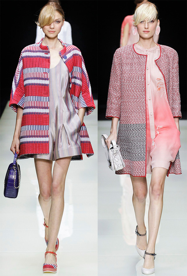 Giorgio Armani manteaux demi-saison 2026