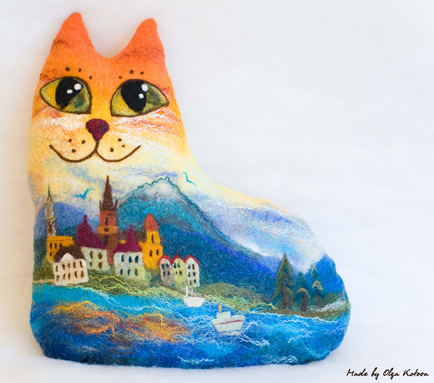 Poupées et jouets d'auteur d'Olga Kotova