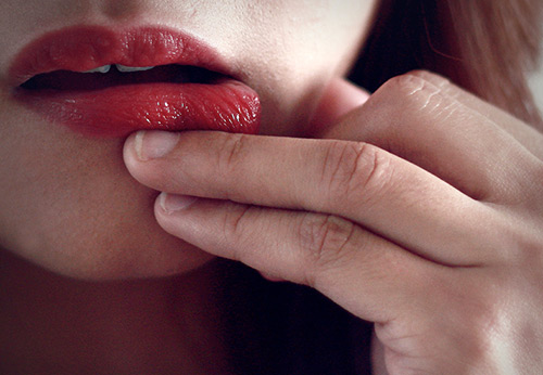 Produits de soin des lèvres à domicile