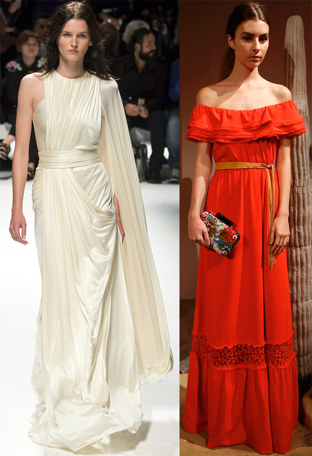 Robes à la mode et belles