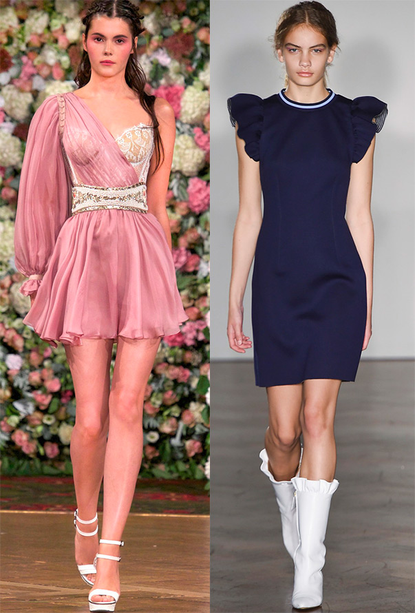 Robes à la mode et belles