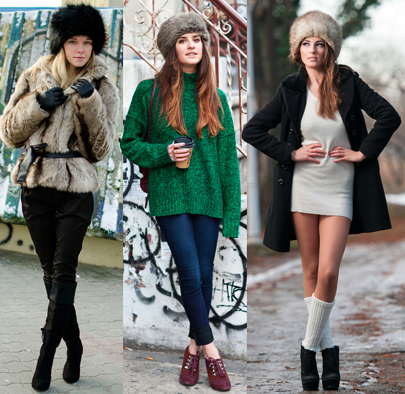 chapeaux de fourrure