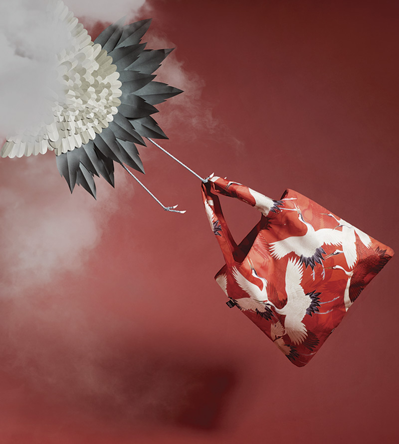 sacs avec de beaux imprimés