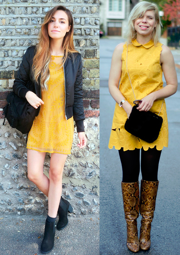 Robe jaune - Top 25 des modèles