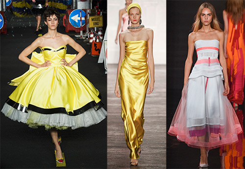 La meilleure façon de porter une robe est un bustier