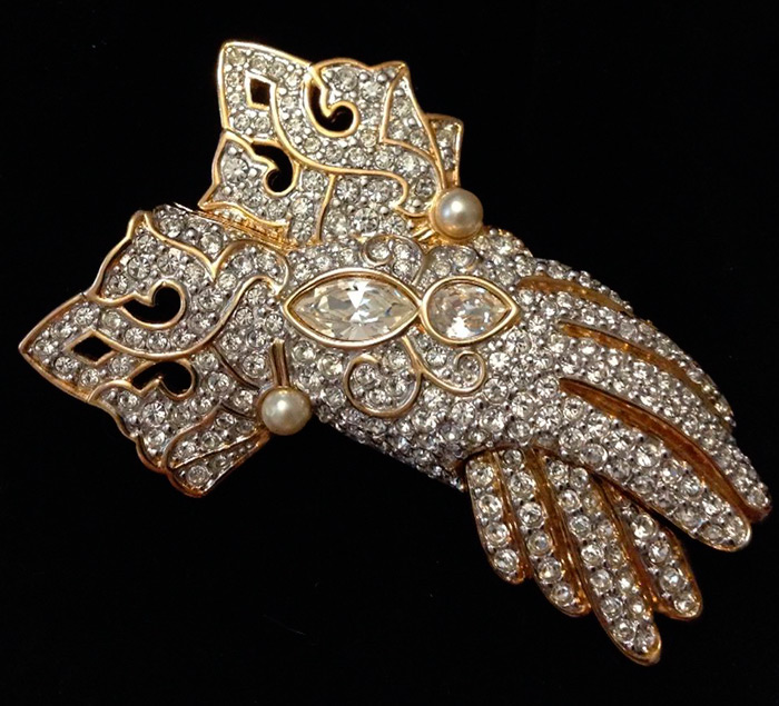 Broche de mariage pour la mariée