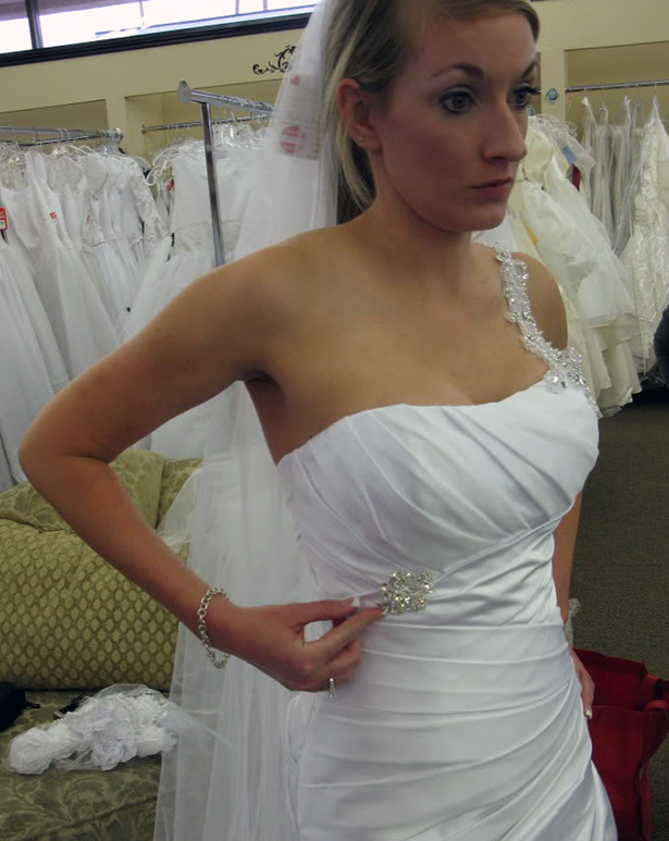 Broche pour la mariée