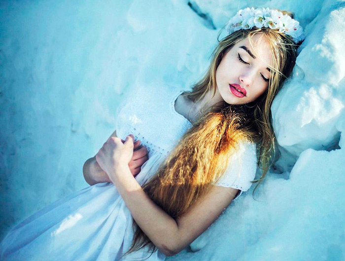 27 filles dans la neige - meilleures photos