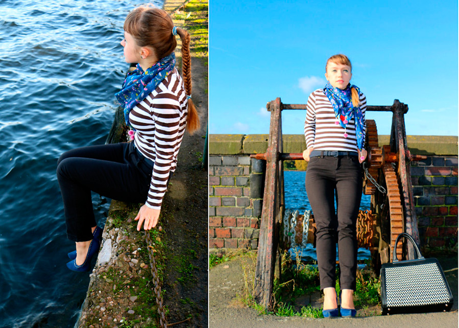 Une image dans un style nautique