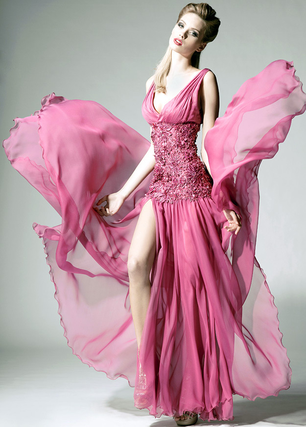 Robe de mariée lumineuse