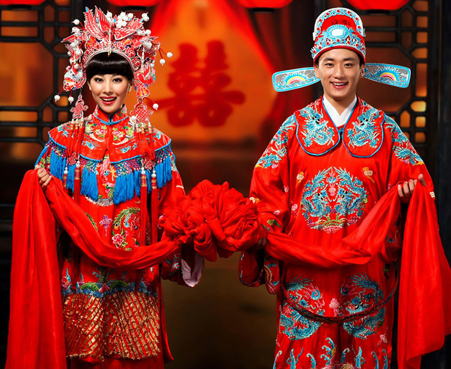 Robes de mariée et traditions en Chine
