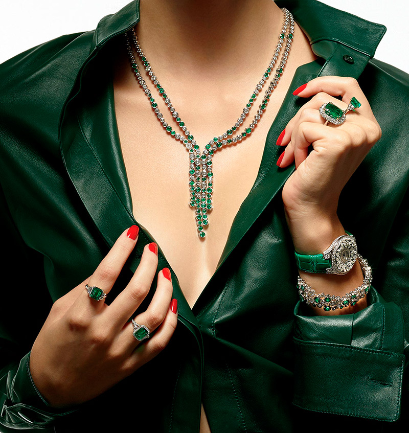 histoires avec des émeraudes célèbres