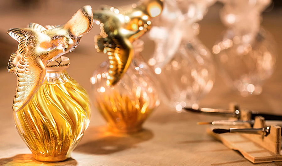 Cristal Doré Colombes Nina Ricci