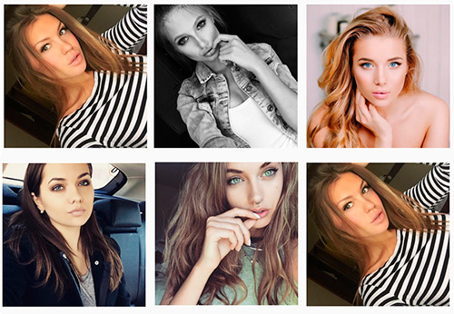 Notes et listes de belles femmes et filles