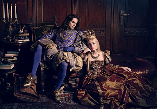 Princesses noires et mondes de contes de fées dans les photographies de Viona