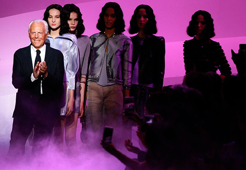 Armani a complètement abandonné la fourrure naturelle