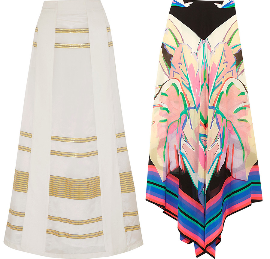 Jupes longues à la mode