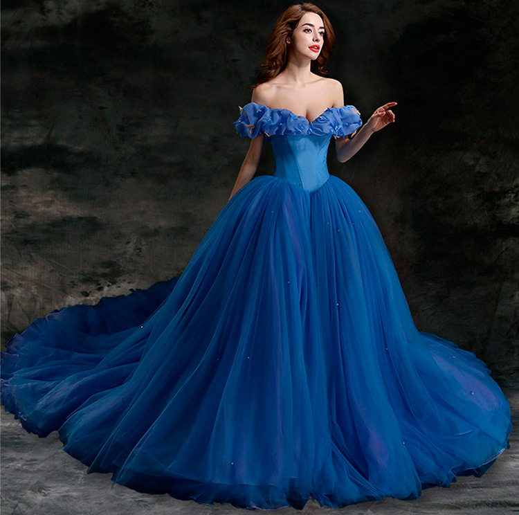 Robe de fée bleue