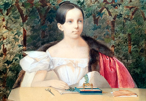 Histoire du 19ème siècle en beaux portraits féminins