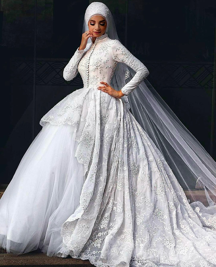 robe de mariée musulmane