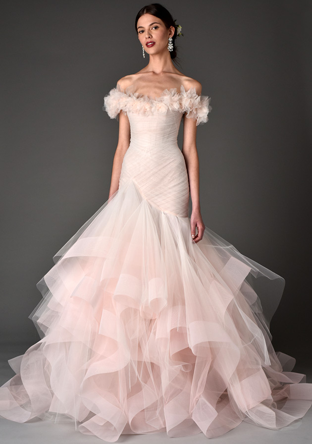 Belle robe de mariée Marchesa