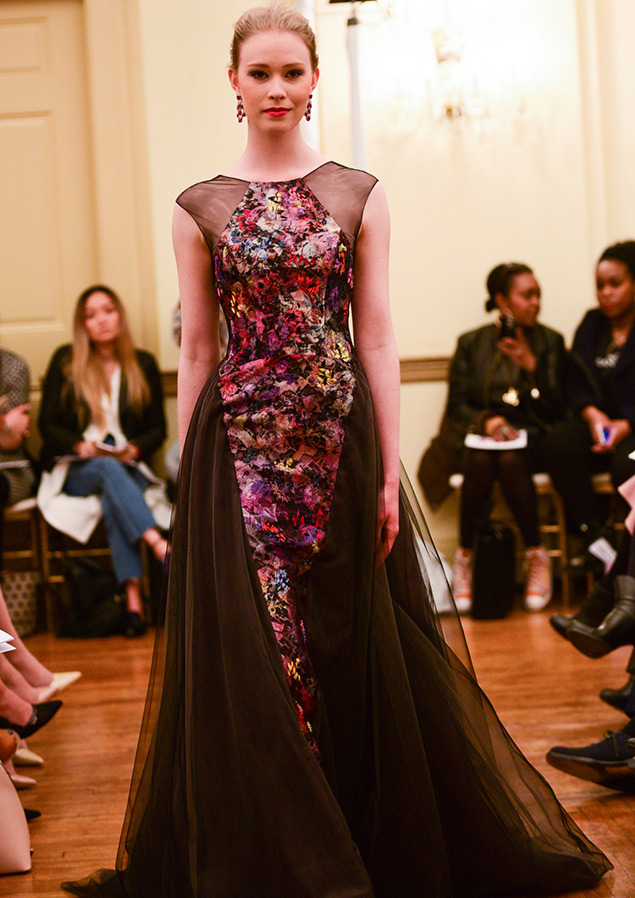 Robe de mariée à fleurs