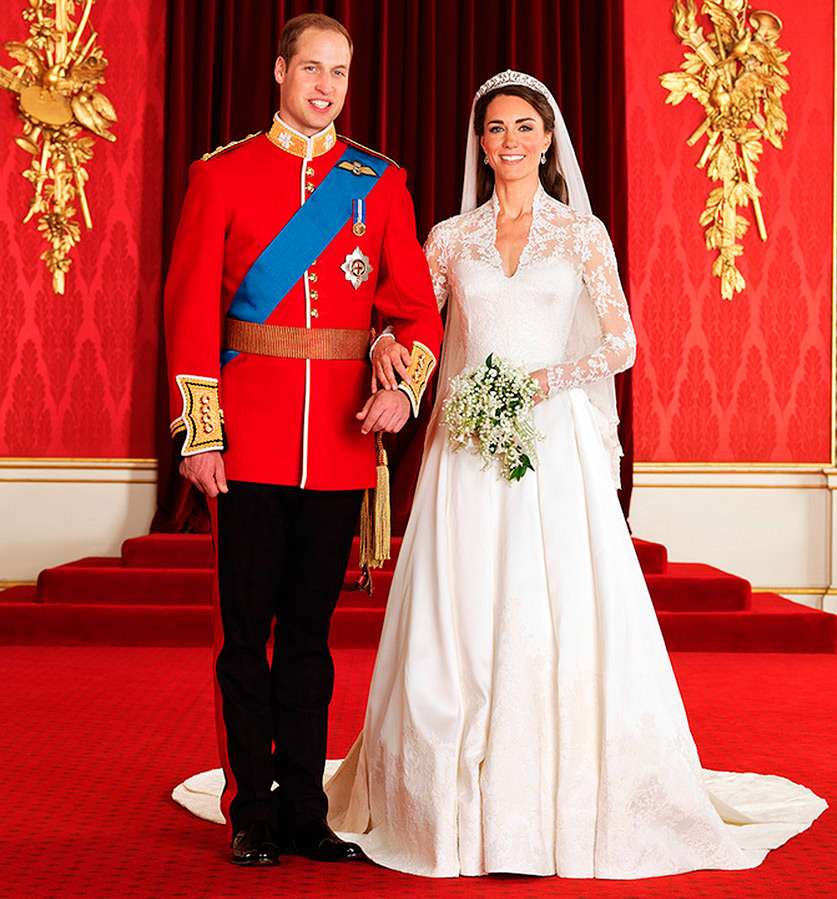La robe de mariée de Kate Middleton