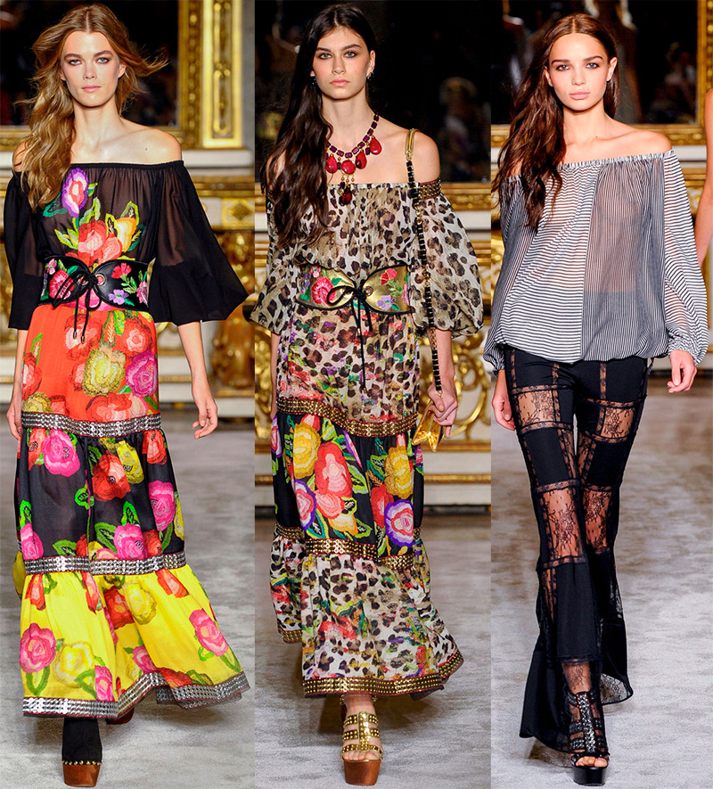 Décolleté sur les robes et chemisiers Angelica