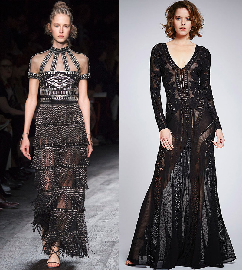 Robes de soirée noires