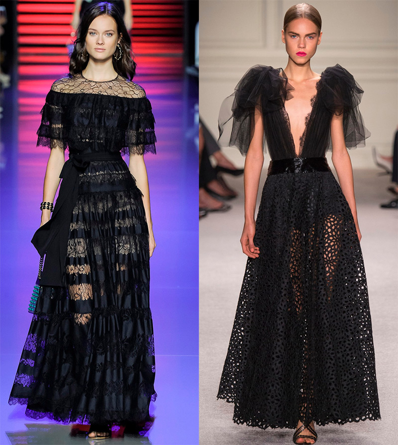 Robes de soirée noires